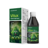 Vitux Herbal Cough Syrup enriched with natural ivy leaf extract